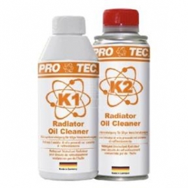 PRO TEC RADIATOR OIL CLEANER K1+K2-Čistič chladiaceho systému od oleja 376ml
