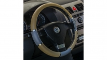 4CARS poťah volantu sv. hnedá