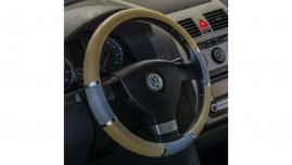 4CARS poťah volantu sv. hnedá