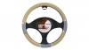 4CARS poťah volantu sv. hnedá