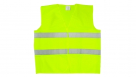 4CARS REFLEXNÁ VESTA XL ZELENÁ