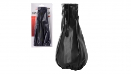 4CARS Poťah na tyč rýchlostnej páky carbon genuine leather čierny