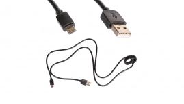 4CARS Dátový a nabíjací kábel Micro USB 1m