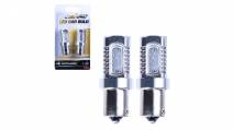 4CARS HQ sada LED žiaroviek BA15S 5*1.5W HP červená