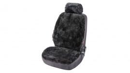 Walser Autopoťah Iva -Jahňacia vlna - čierny - ZIPP IT