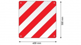 4CARS Tabuľa nadrozmernej prepravy 400x500mm 1. trieda