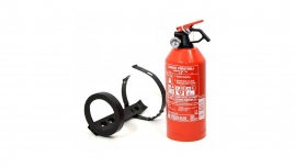 4CARS Hasiaci prístroj práškový 1kg s manometrom