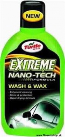  TURTLE WAX-EXTR.NANO WASH&WAX-SAMPON S VOSKOM 500 ML