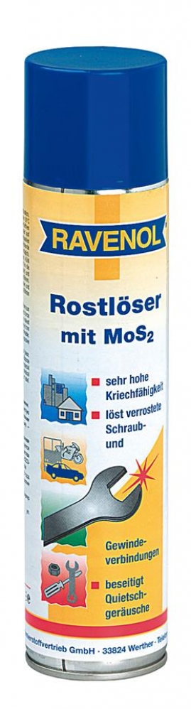 UVOĽŇOVAČ HRDZE RAVENOL ROSTLOSER MOS2 400ML